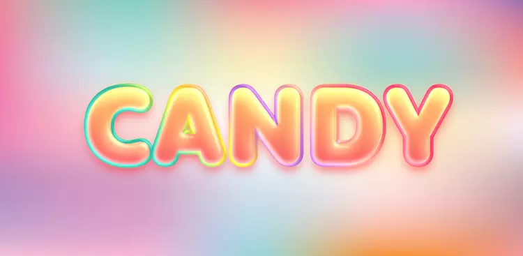 CANDY藝術字