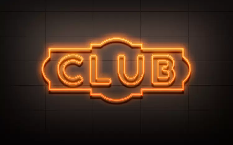 CLUB藝術字