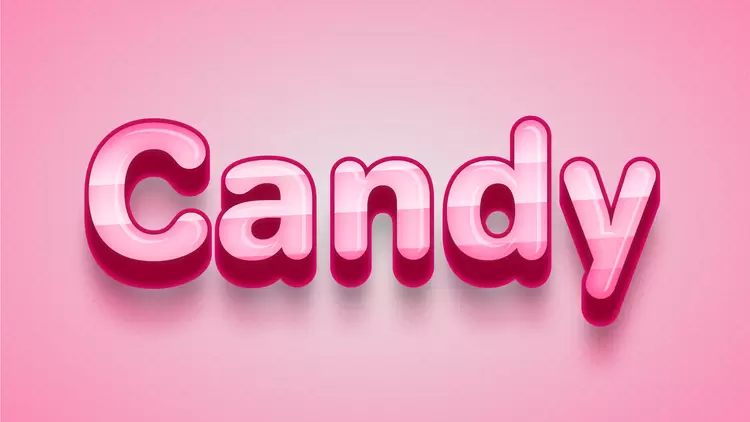 CANDY藝術字