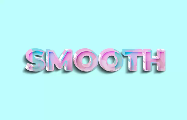 SMOOTH藝術字