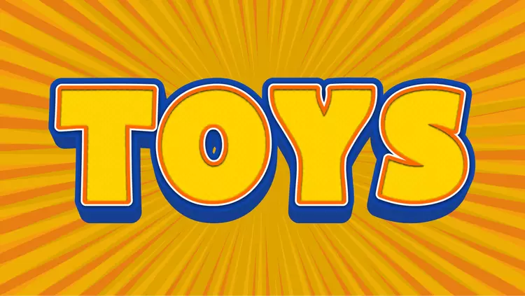 TOYS藝術字