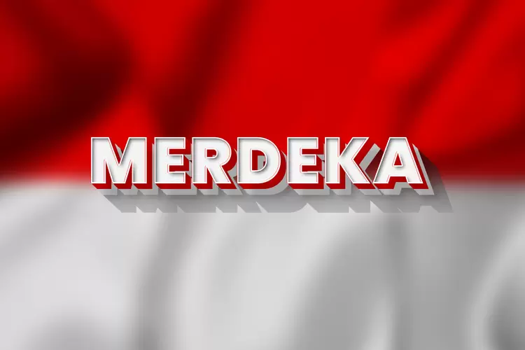 MERDEKA藝術字