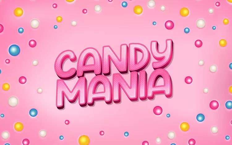 CANDY-MANIA藝術字