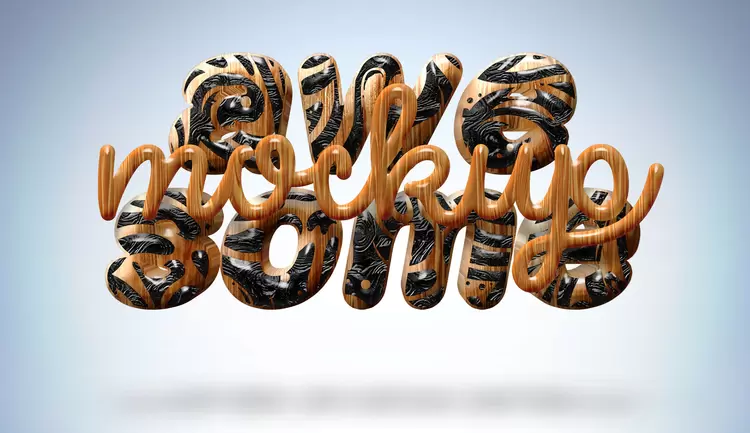 awe-some藝術字