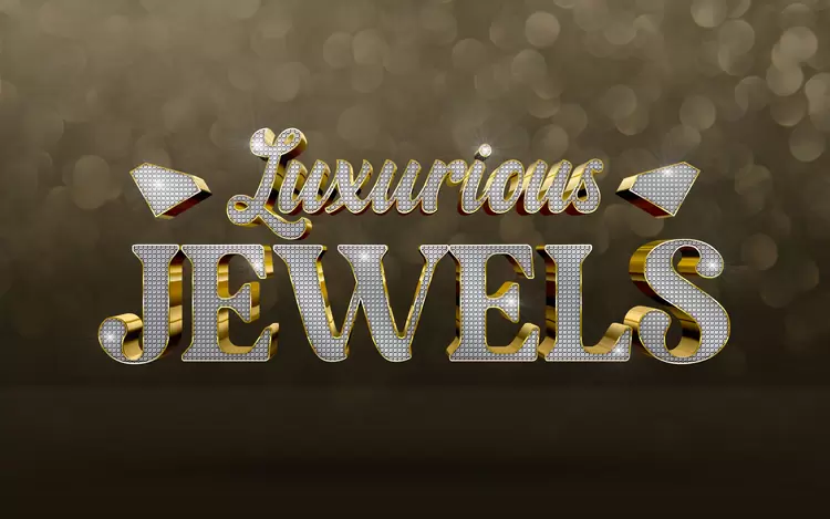 JEWELS藝術字