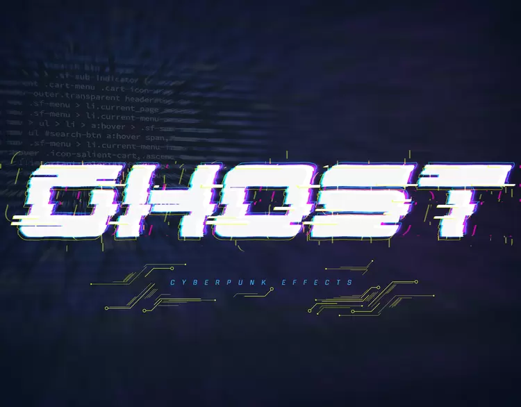 GHOST藝術字