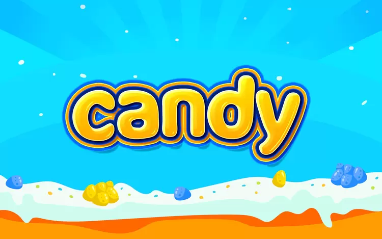 CANDY藝術字