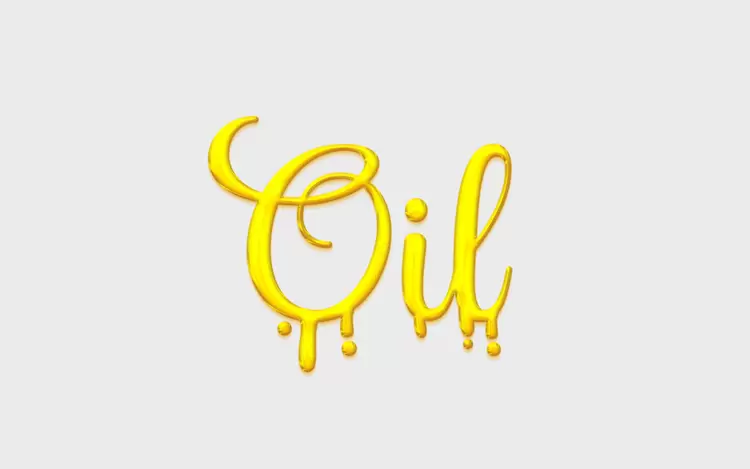 OIL藝術字