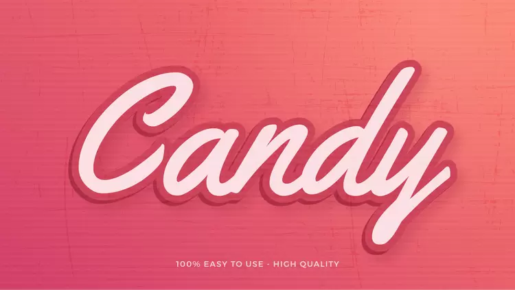 CANDY藝術字