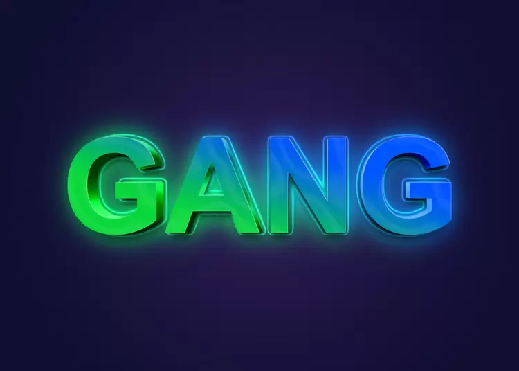 GANG藝術字