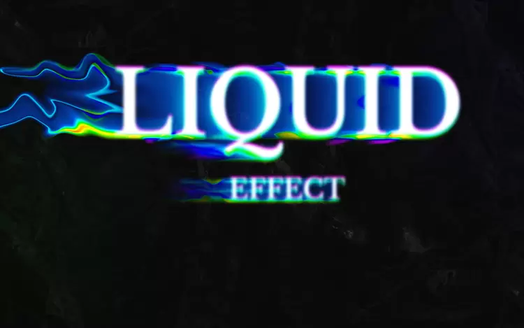 LIQUID藝術字