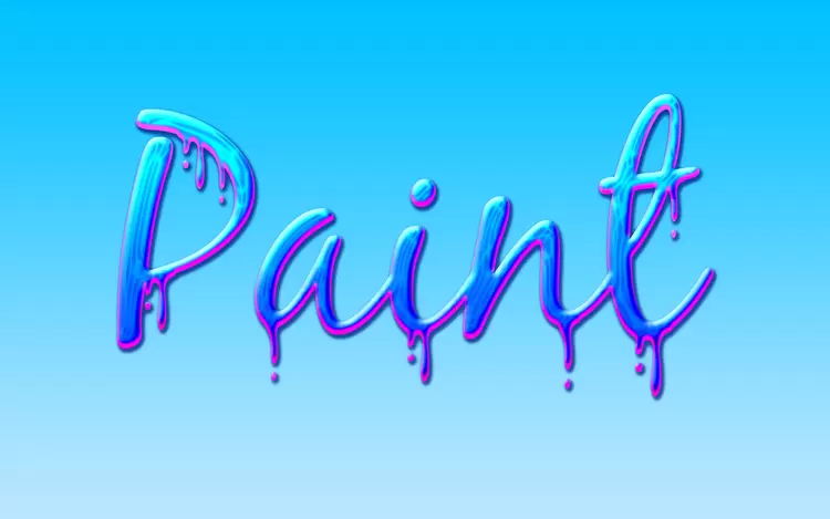 PAINT藝術字