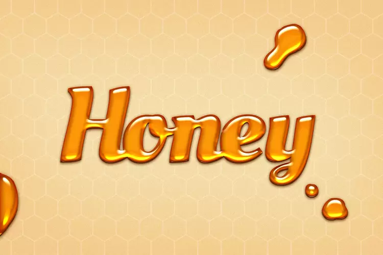 HONEY藝術字