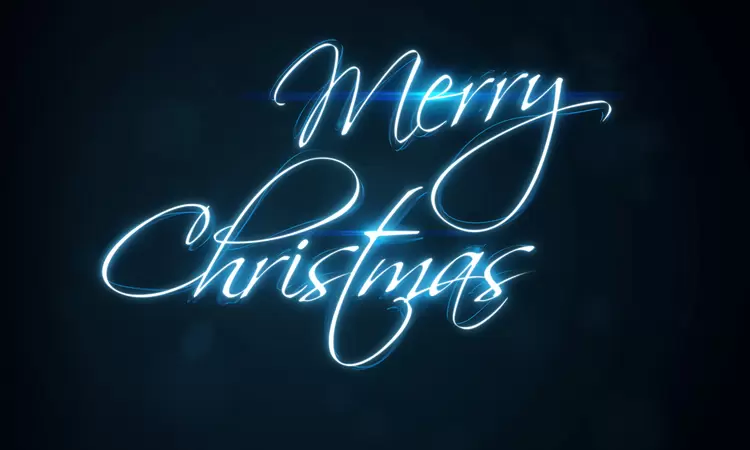 Merry-Christmas藝術字