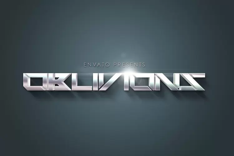 Oblivions藝術字