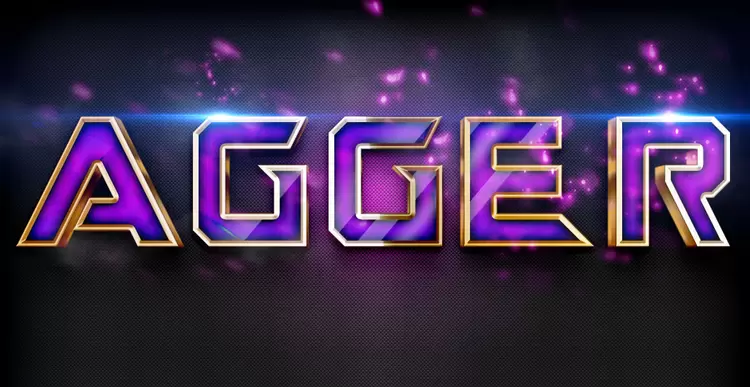 AGGER藝術字