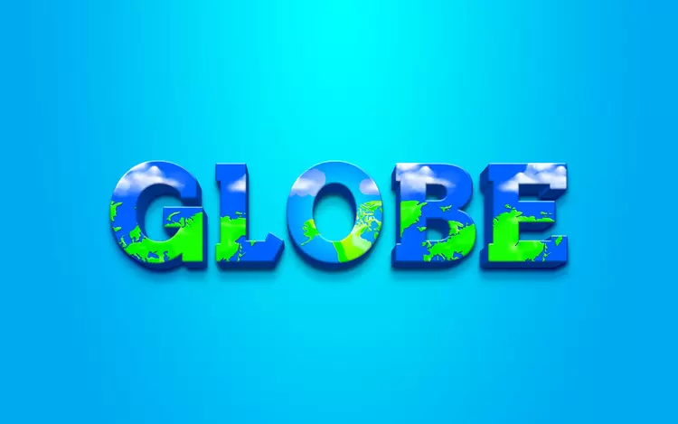 GLOBE藝術字