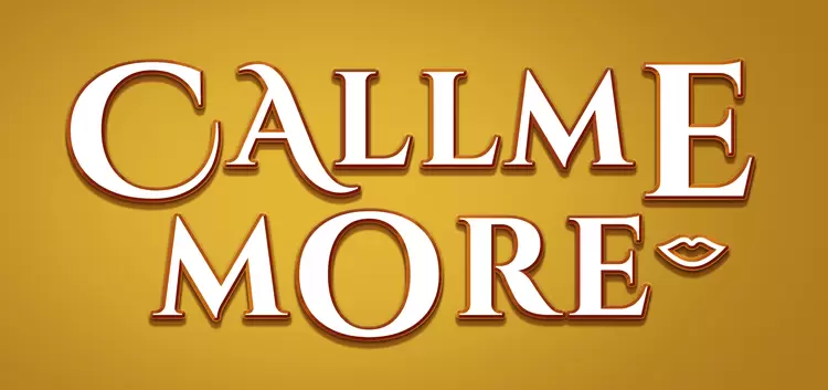 CALL-ME-MORE藝術字