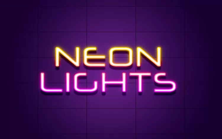 NEON-LIGHT藝術字