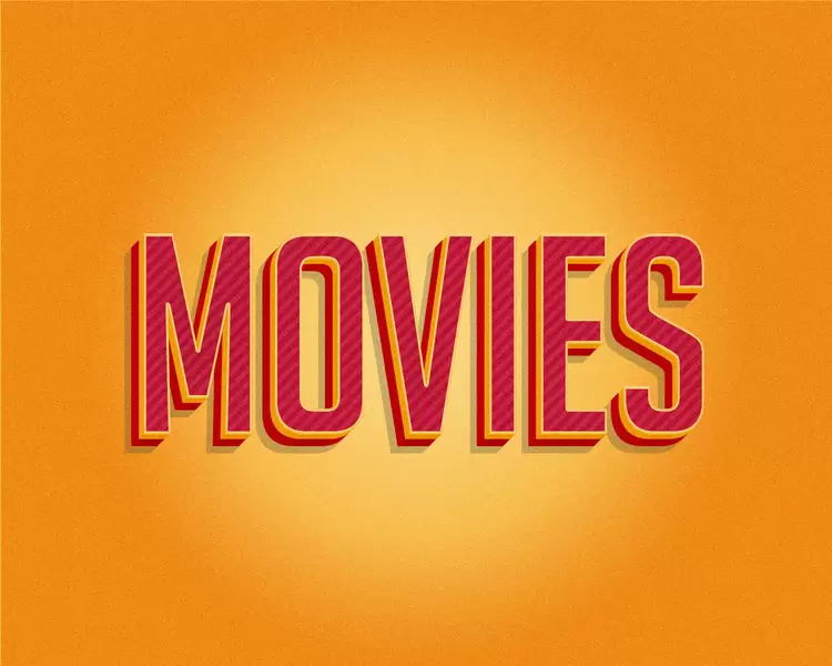 MOVIES藝術字