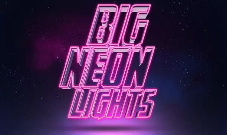 BIG-NEON-LIGHRS藝術字