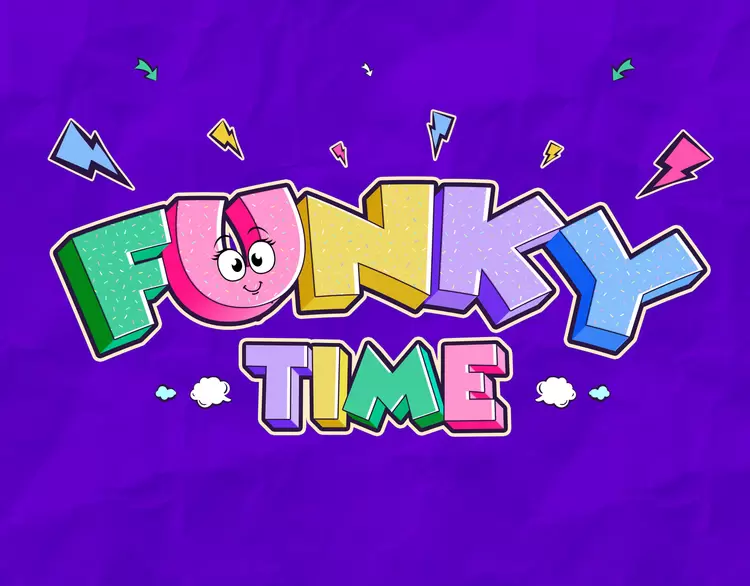 FUNKY-TIME藝術字