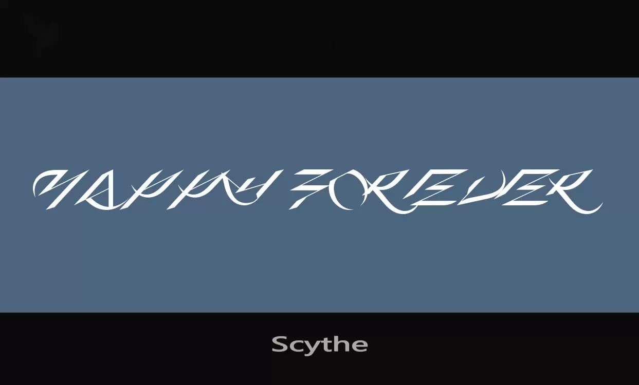 Scythe字型