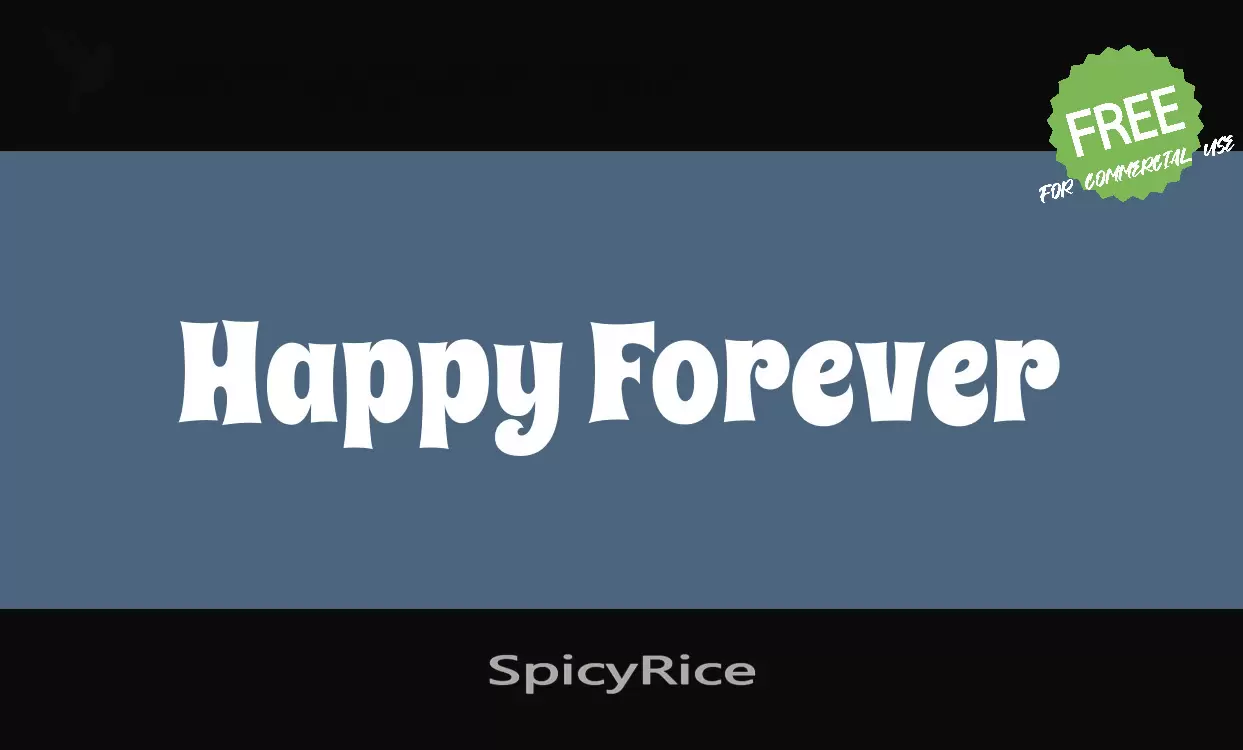 SpicyRice字型