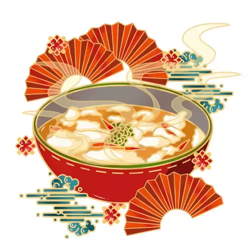 中華美食-魚肉火鍋插圖