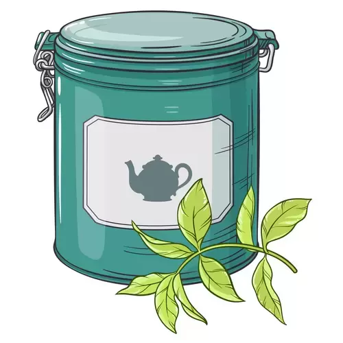 茶具插圖插圖