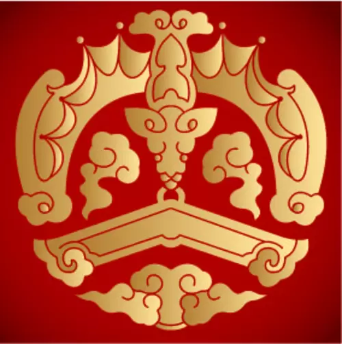 漢字圖案插圖