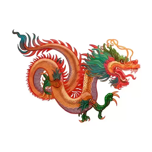 傳說動物-青龍插圖