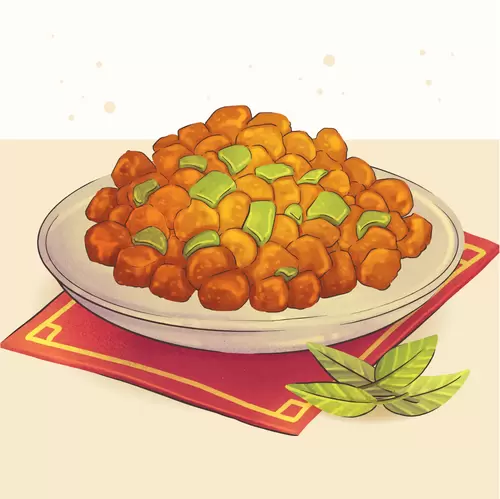 各地美食-炒插圖