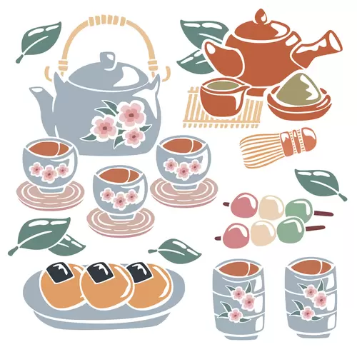 日本美食插圖