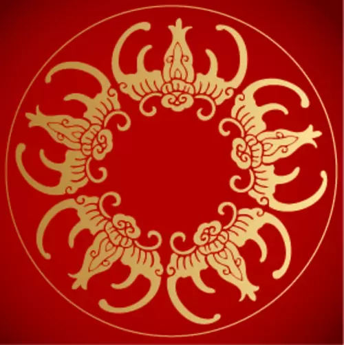 漢字圖案插圖