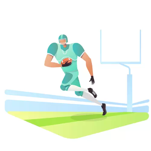 體育運動-橄欖球插圖