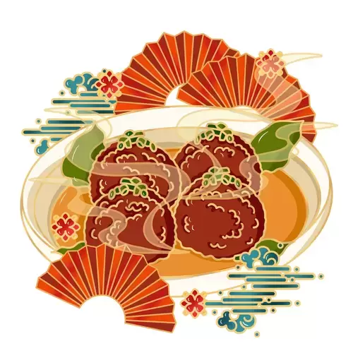 中華美食-紅燒獅子頭-四喜丸子插圖