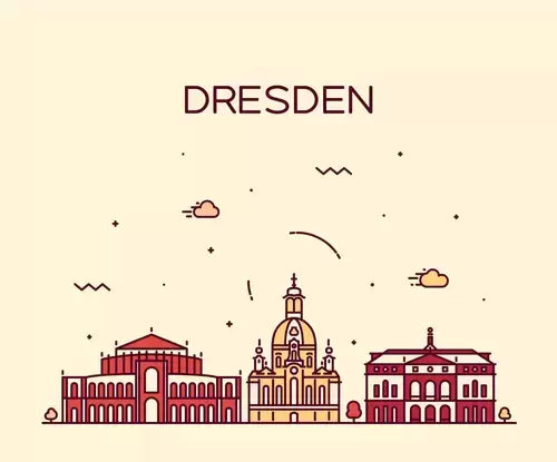 全球城市印象-德累斯頓插圖