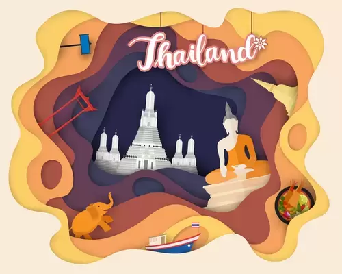 世界印象-泰國插圖
