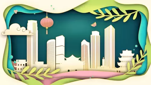中國城市印象-長沙插圖素材
