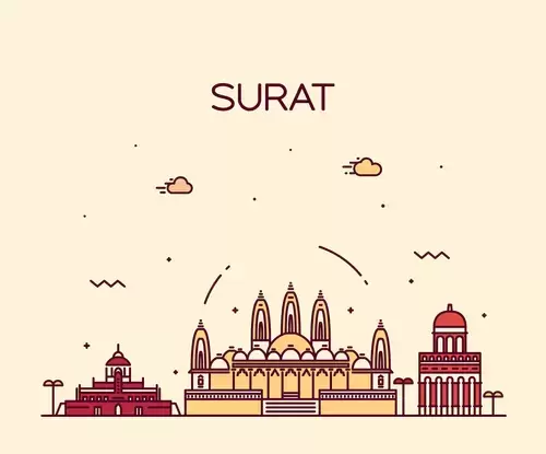 全球城市印象-蘇拉特插圖