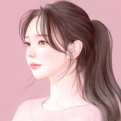 漂亮女孩-青春靚麗插圖