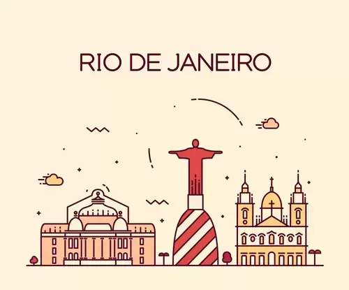 全球城市印象-里約熱內盧插圖