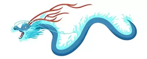 中國龍插圖