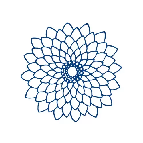 青花瓷圖案插圖