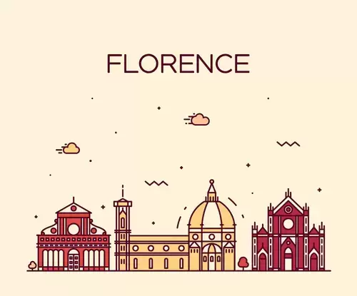 全球城市印象-佛羅倫薩插圖