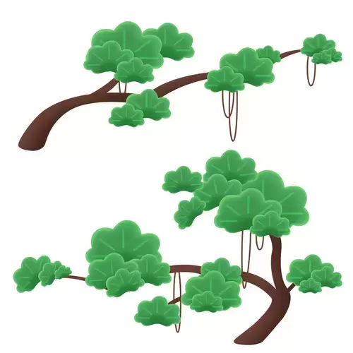 樹插圖插圖
