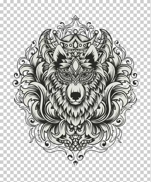 紋身圖案插圖素材