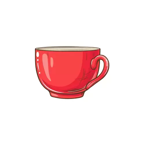 茶具插圖插圖