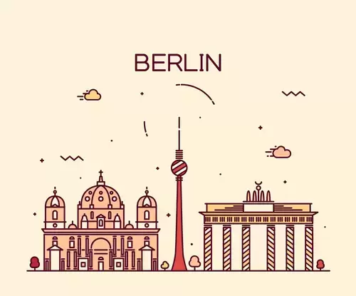 全球城市印象-柏林插圖
